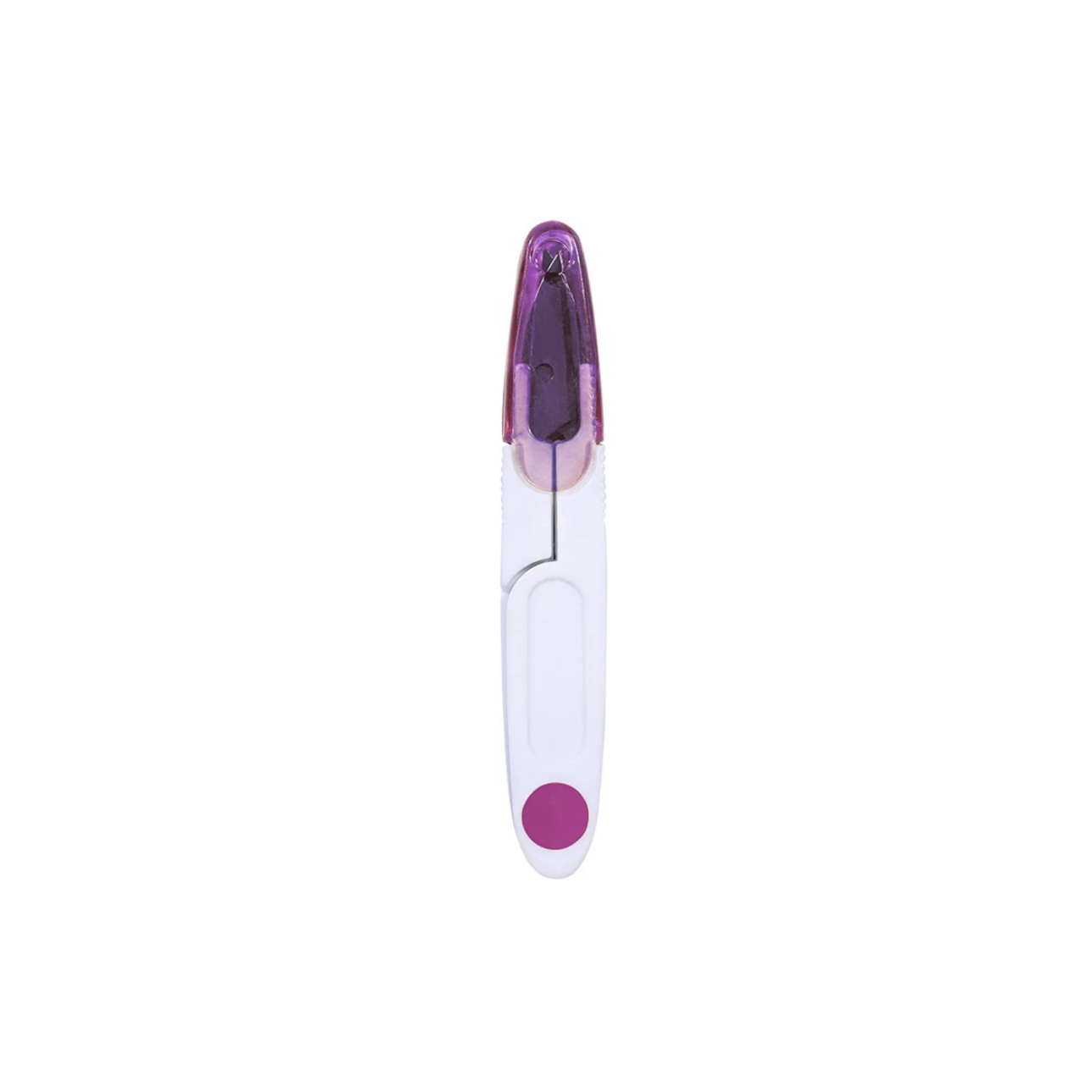 U-shaped scissors with cover - Pattern 2 - Lilac