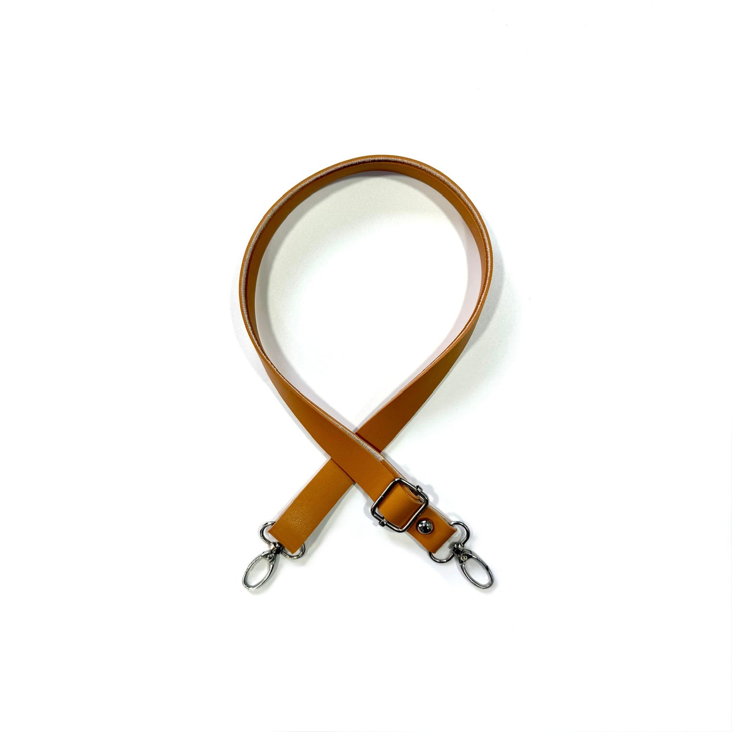 Leather belt for handbags