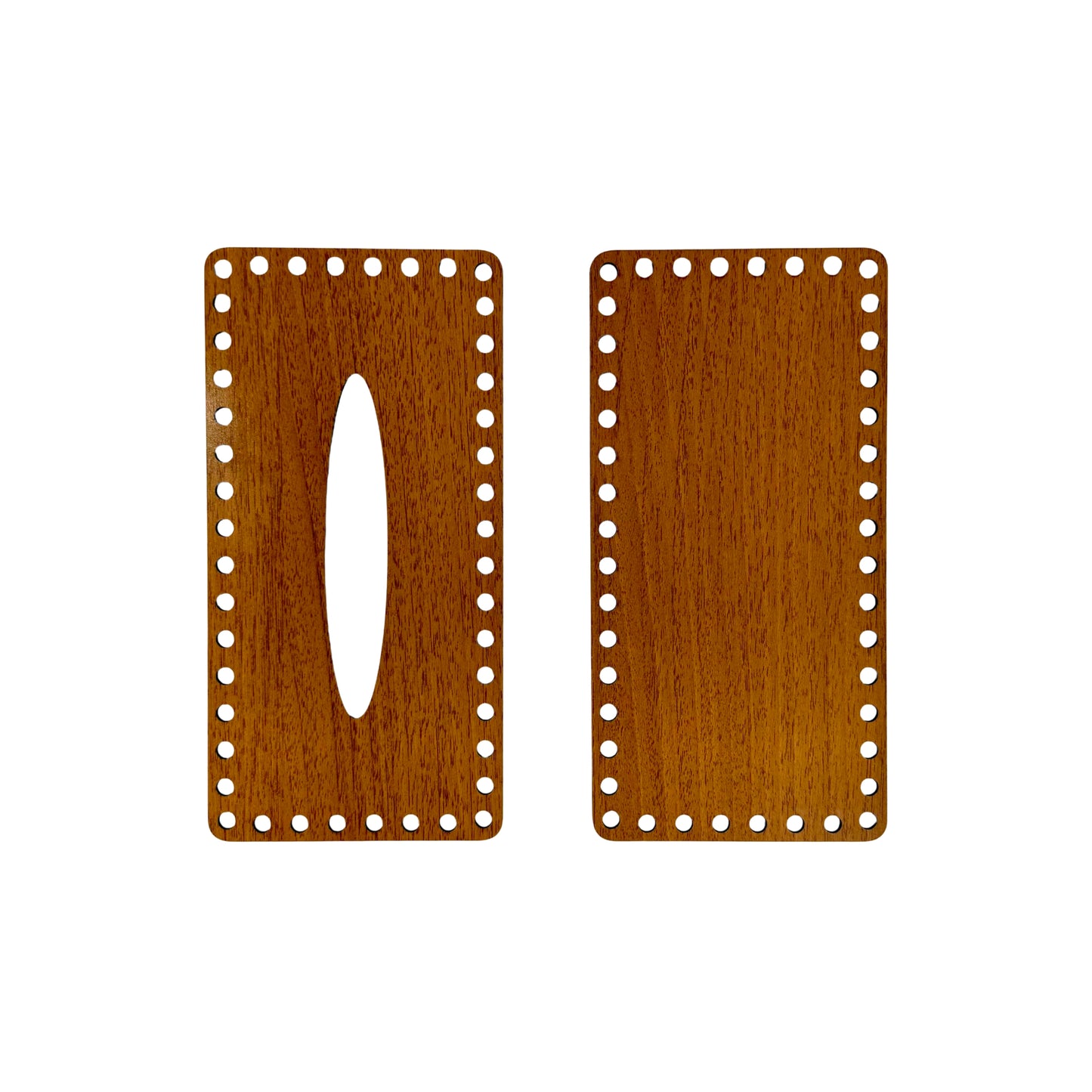 Wooden base for tissue box - P2
