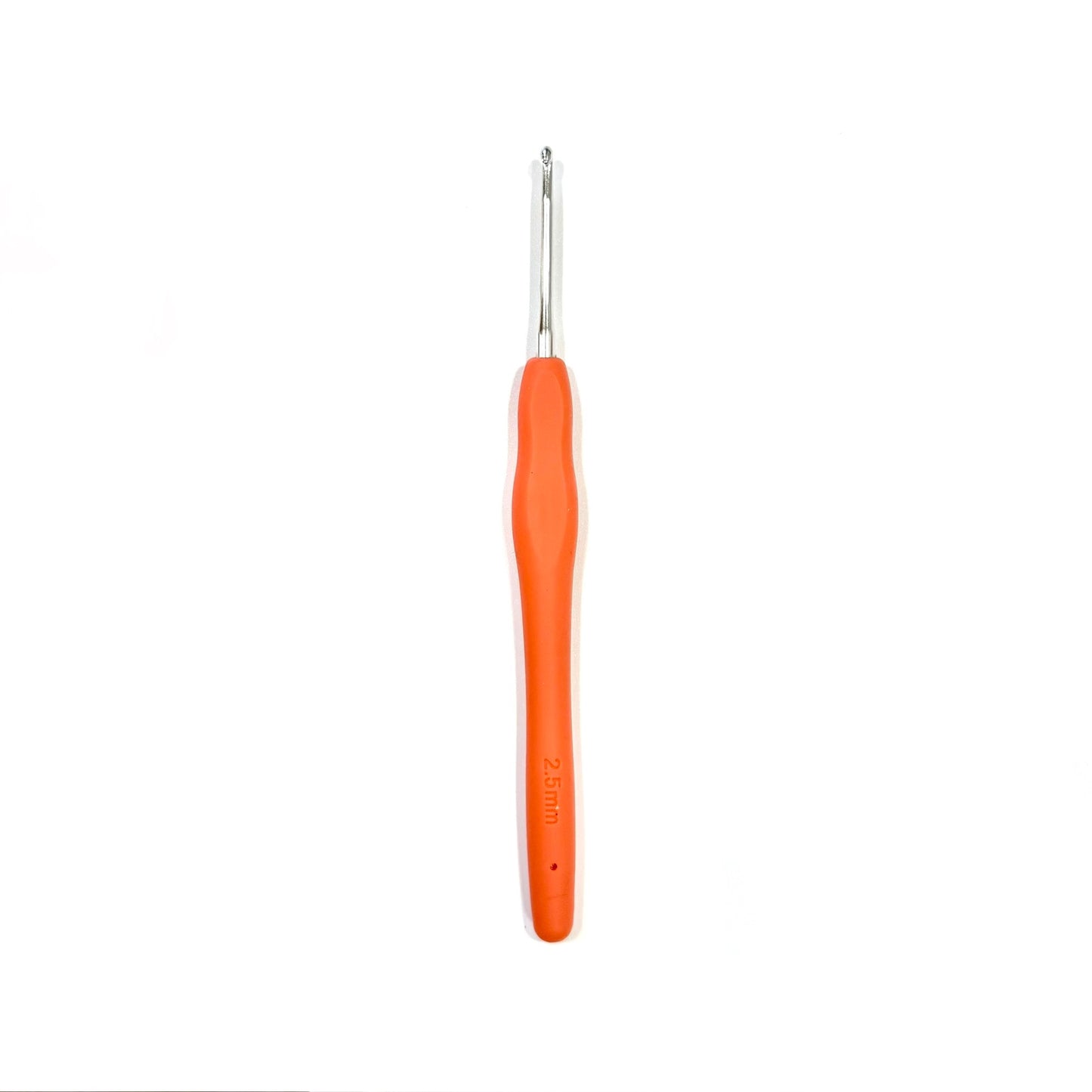 Lotus Metal crochet hook with rubber grip - 2.5mm (T)