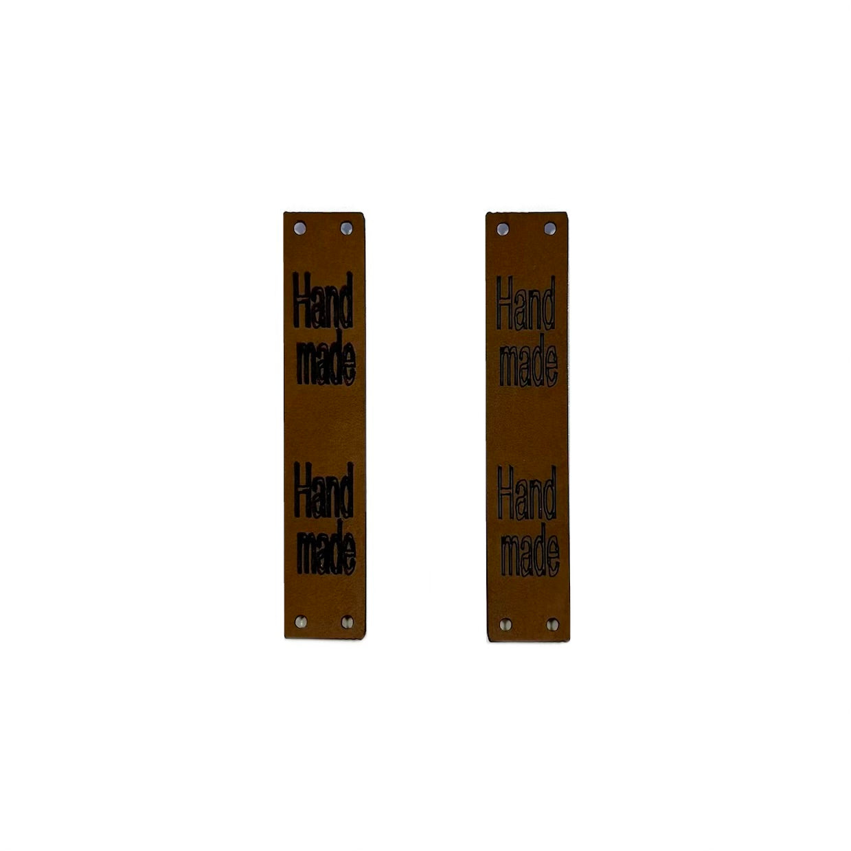 Leather tags - Pattern 18/1, Pack of 2