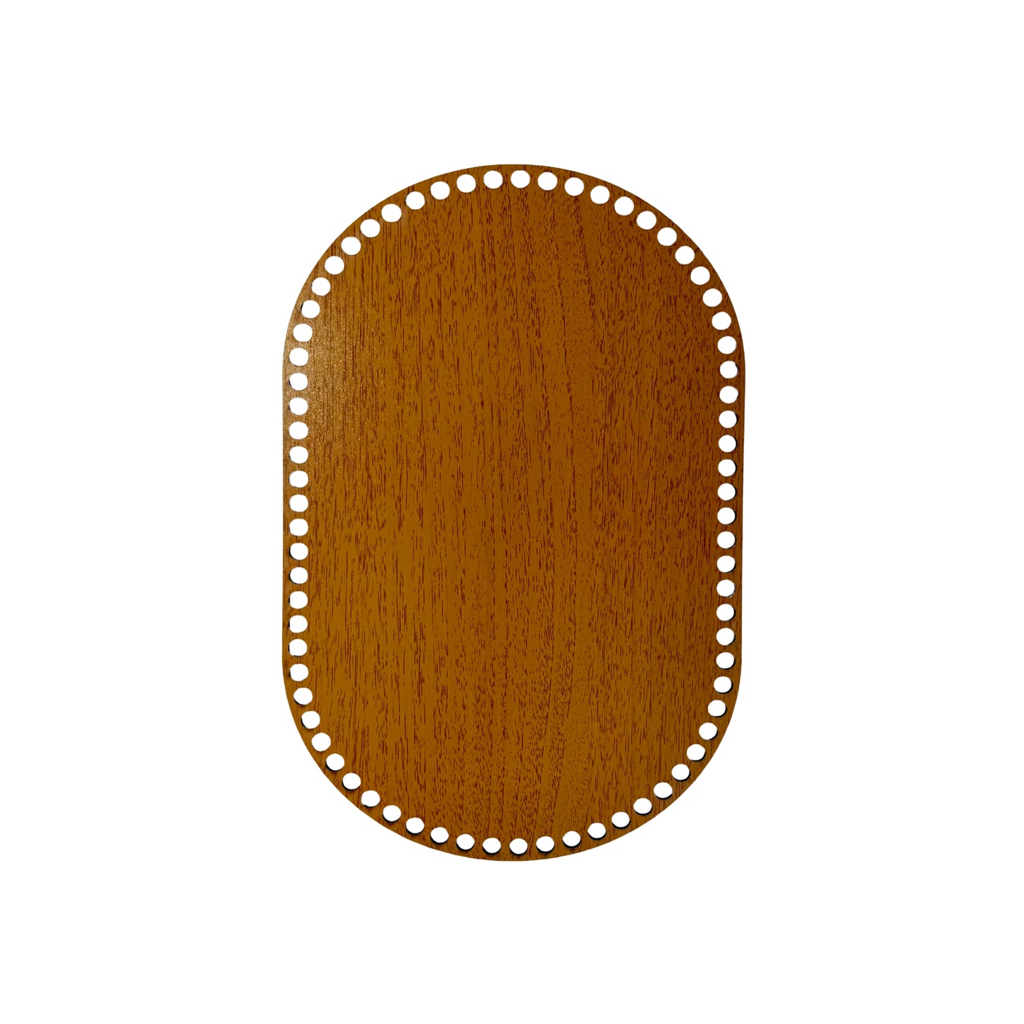 Wooden base - O - 20x30cm