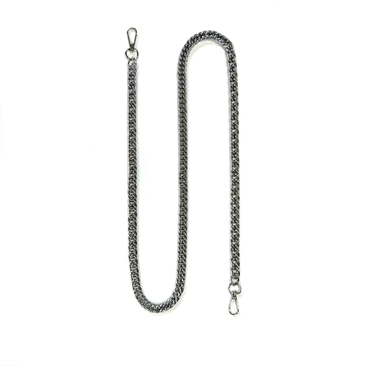 Metal belt for handbags - Pattern 12 - Silver