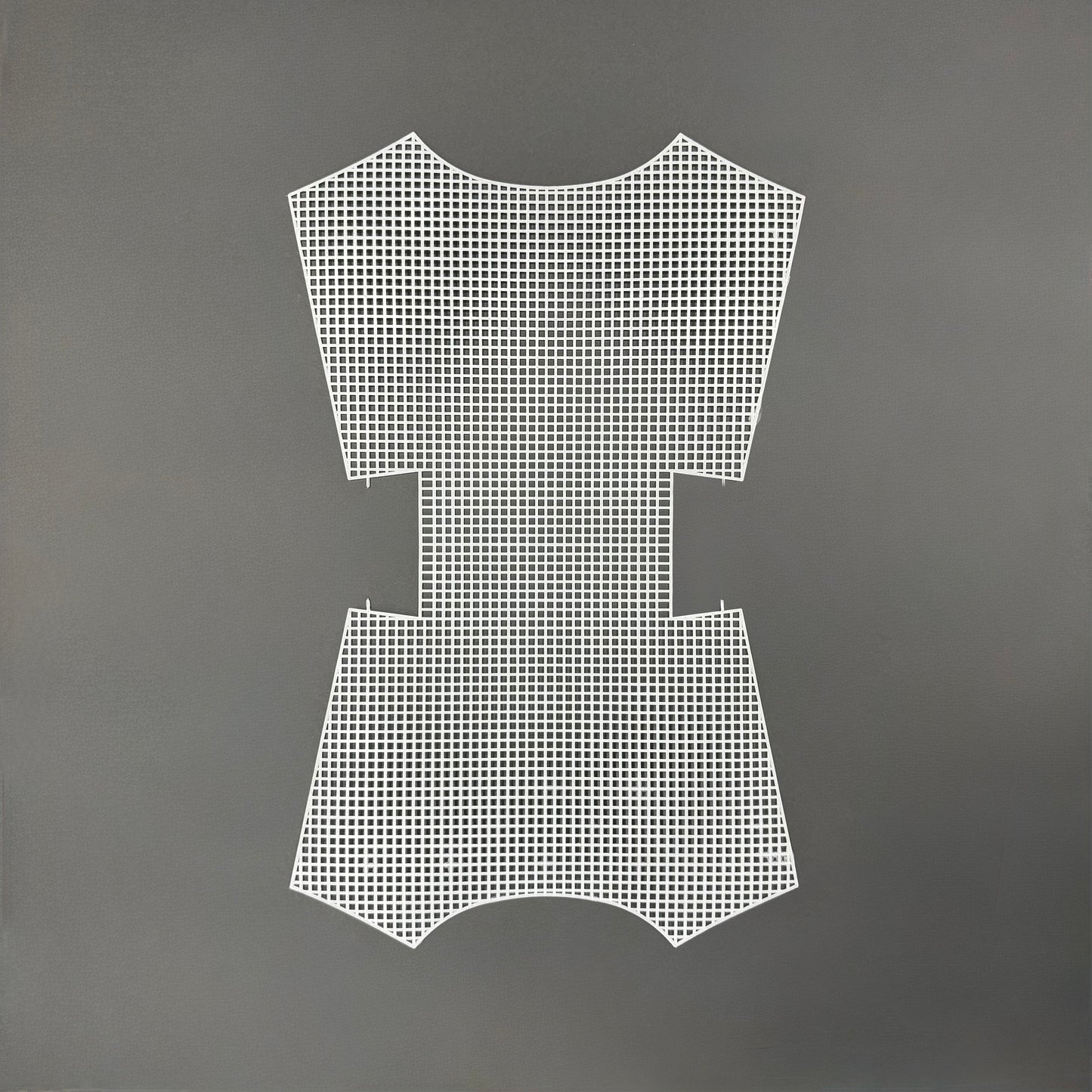Plastic handbag canvas - 50 x 32cm