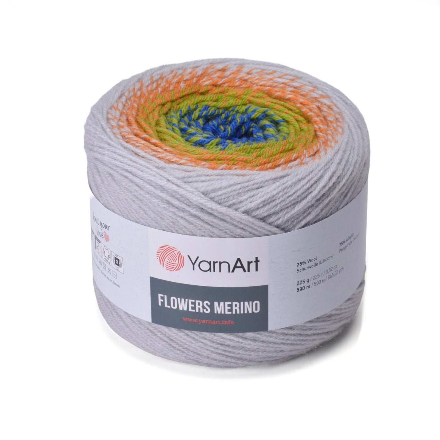 YarnArt - Flowers Merino - 562