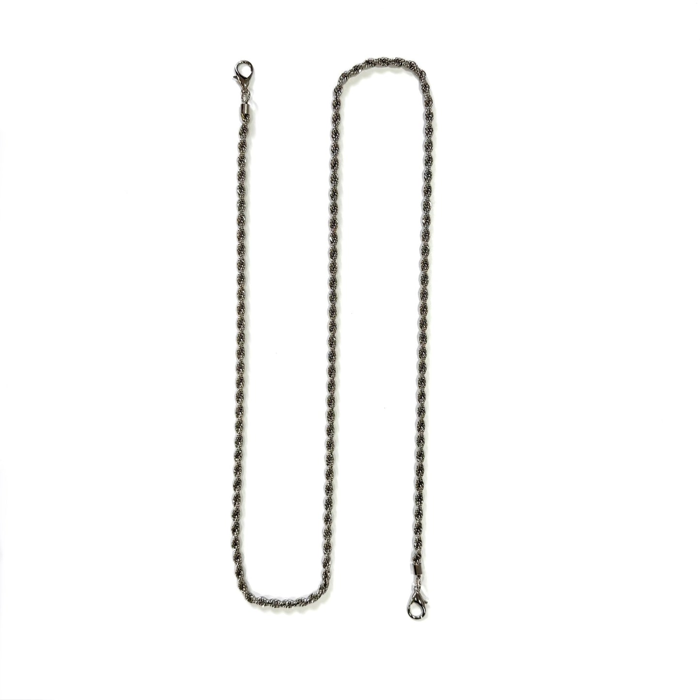 Metal belt for handbags - Pattern 10 - Silver