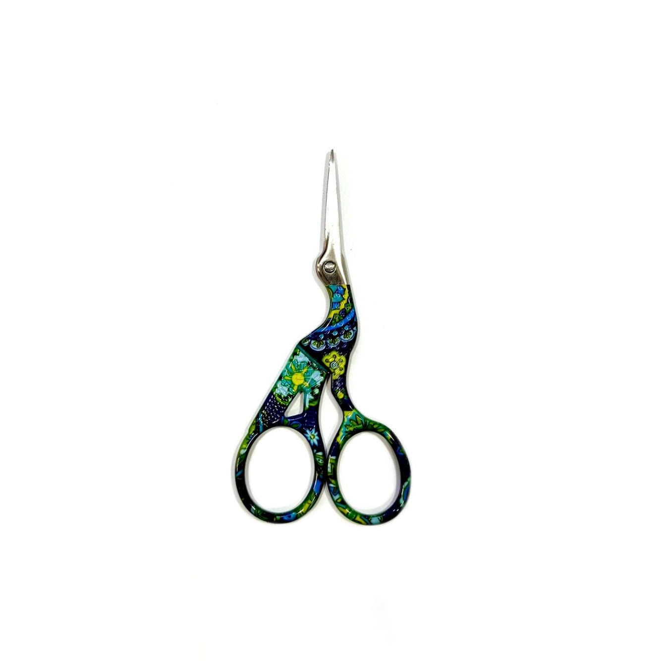 Embroidery scissors - 3.7” - Blue and Green