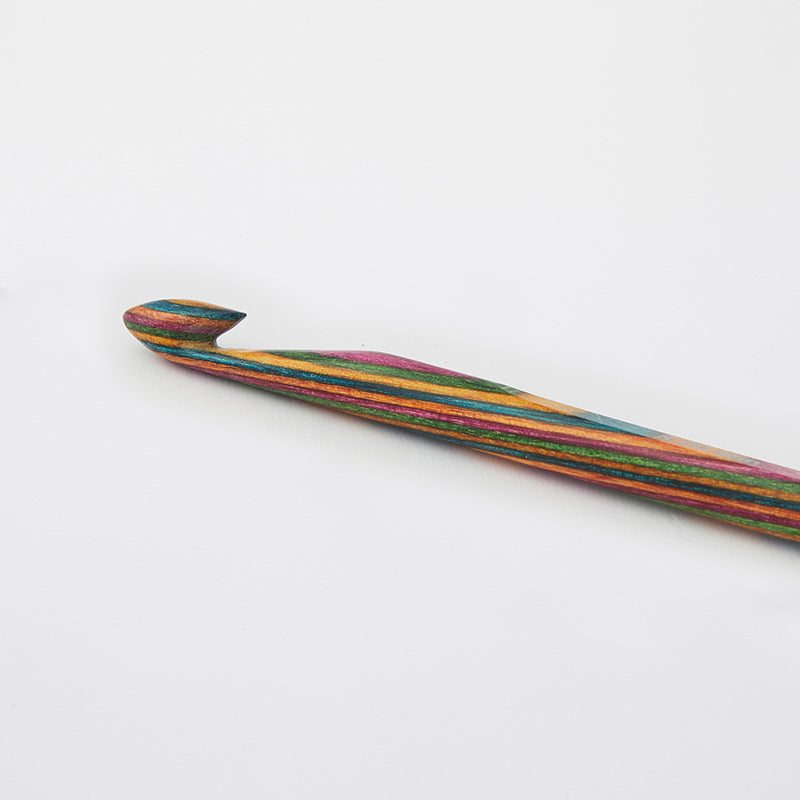 KnitPro Symfonie Wood Single Ended Crochet Hook