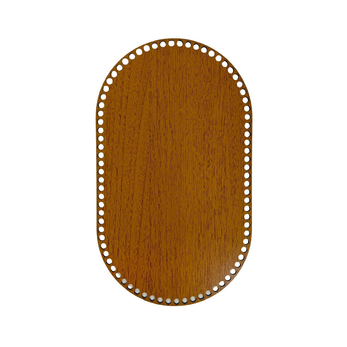 Wooden base - O - 20x34cm