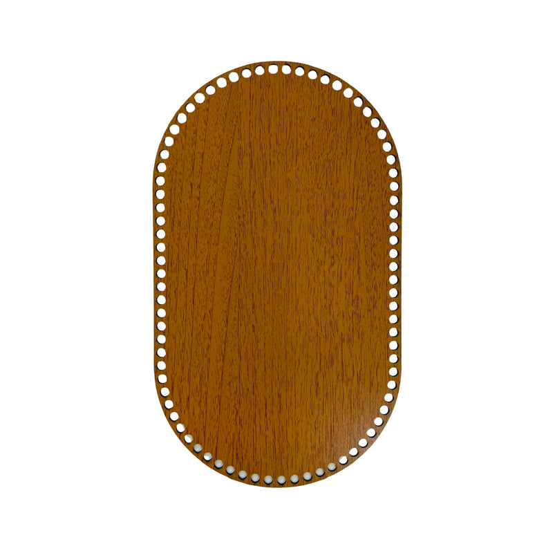 Wooden base - O - 20x34cm