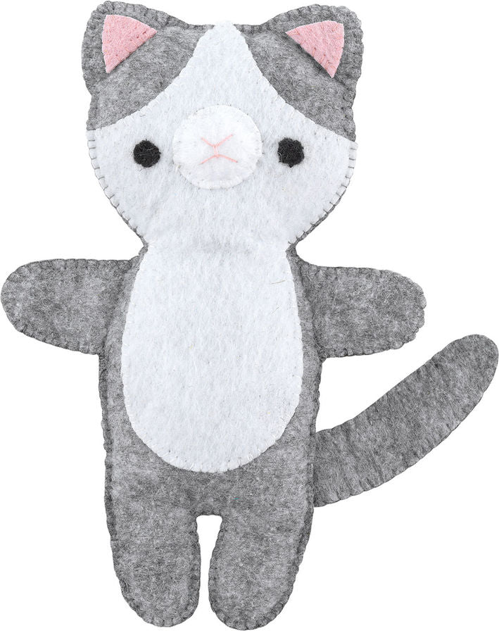 Hello Crafts - Felt Pals Sewing Kit - Cat