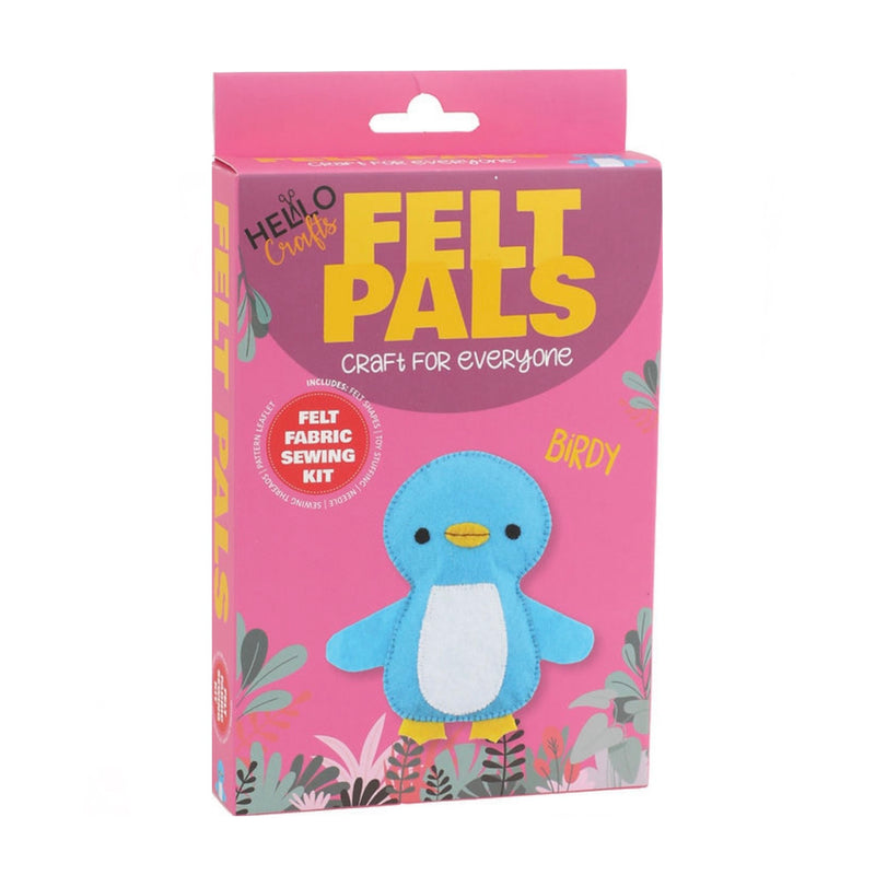 Hello Crafts - Felt Pals Sewing Kit - Birdy