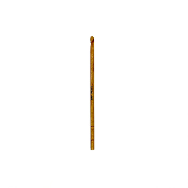 KnitPro Basix Beech wooden crochet hook