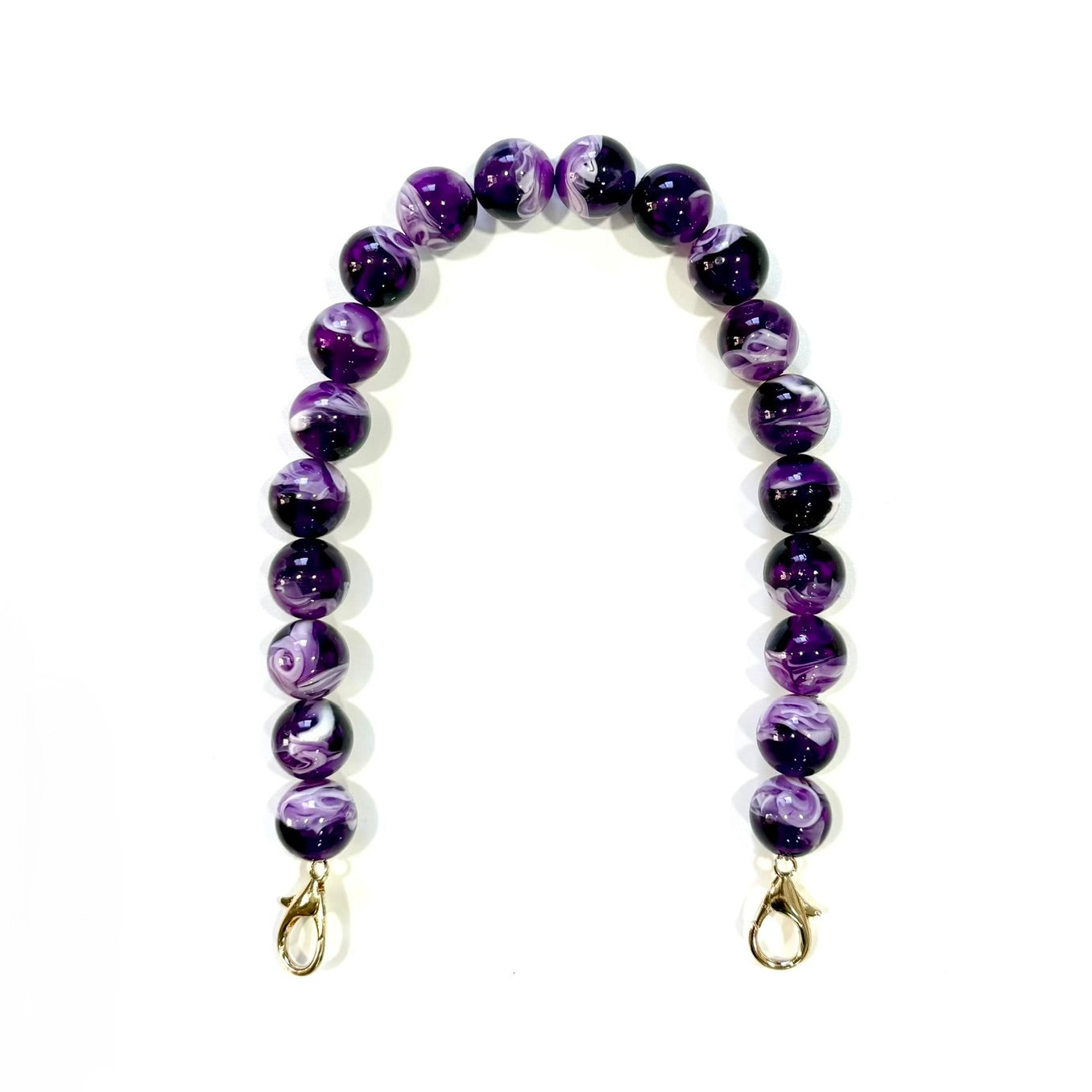 Acrylic handbag belt - 43cm