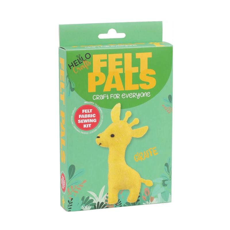 Hello Crafts - Felt Pals Sewing Kit - Giraffe