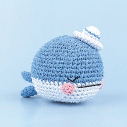 Hello Crafts - Amigurumi Crochet Kit - Wesley The Whale