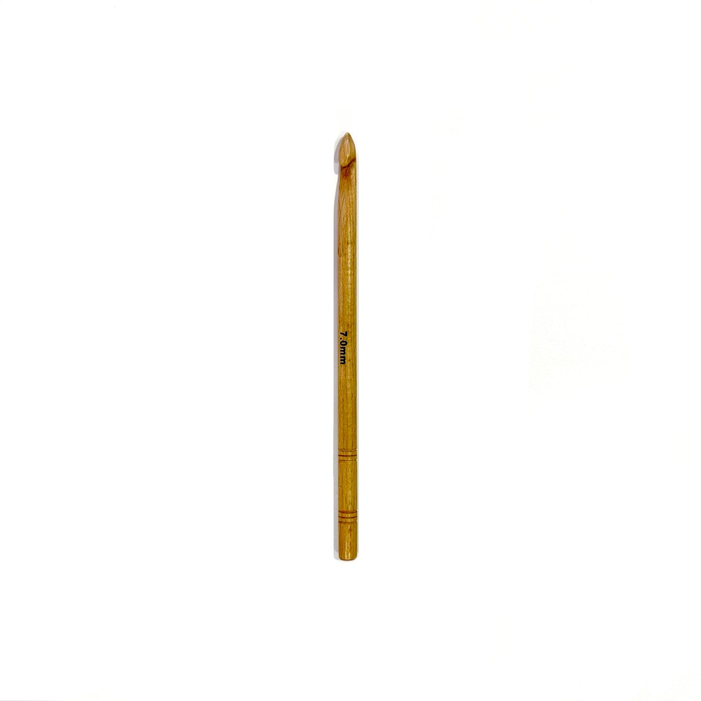 KnitPro Basix Beech wooden crochet hook - 7mm