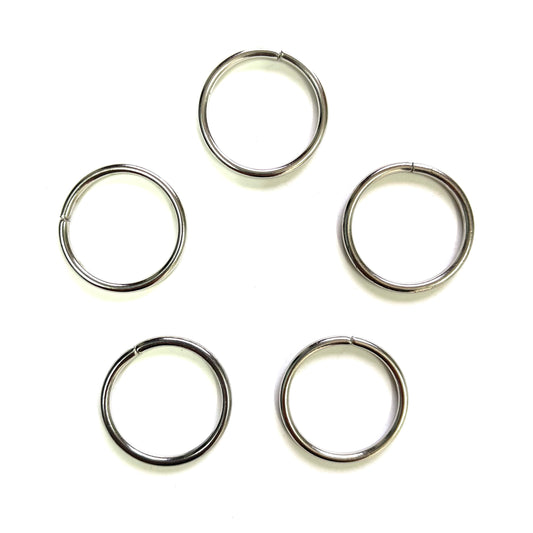 Round rings, Pack of 2