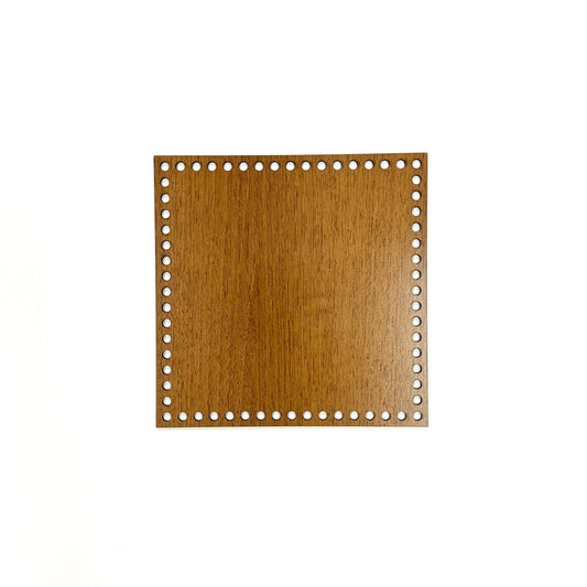 Wooden base - Square - 25cm