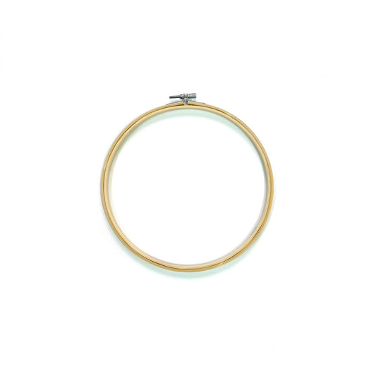 Wooden embroidery hoop - 23cm