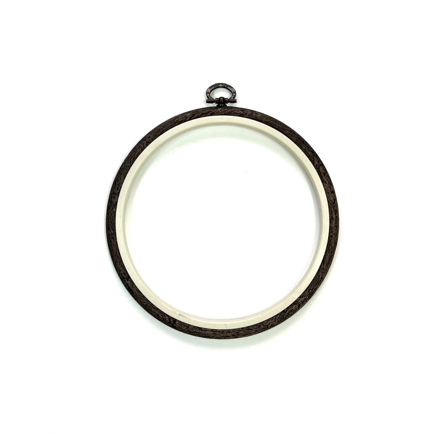 Nurge Silicone frame (Round) - Woodgrain - 17cm