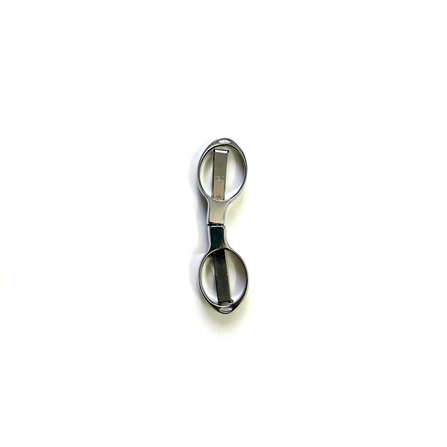 Foldable Scissors - Pattern 2 - Silver