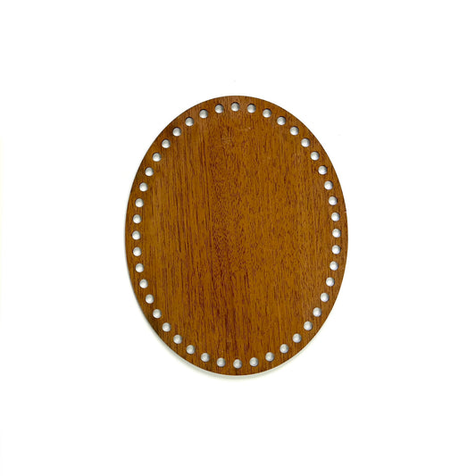 Wooden base - Oval - 20x25cm