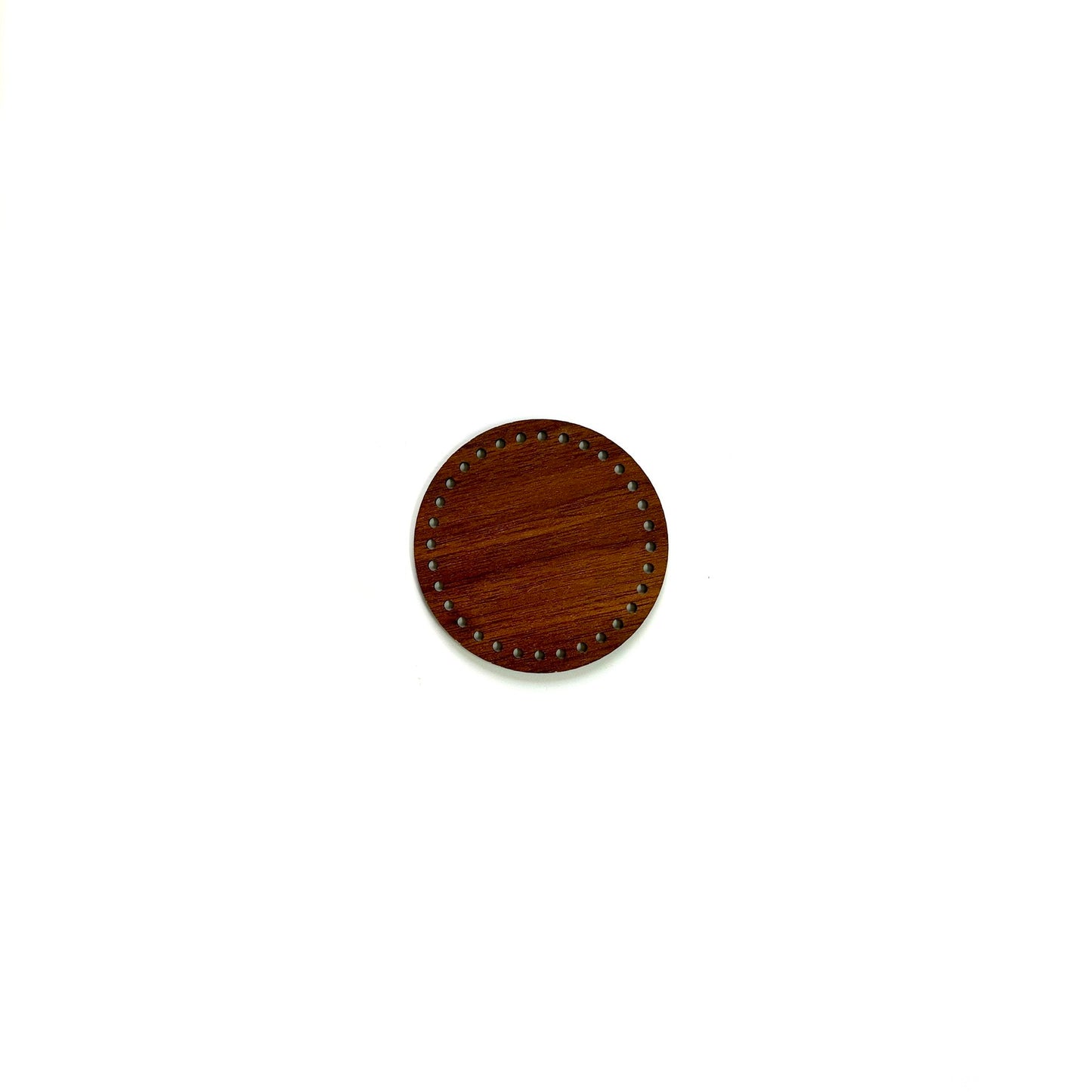 Wooden base - Round - 10cm