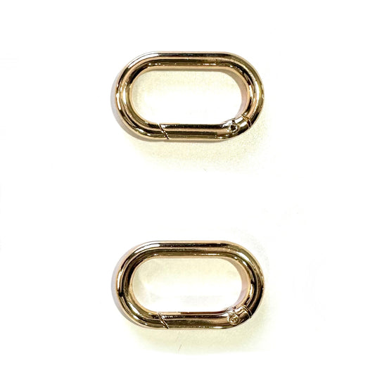 Clasps - Rectangle - Golden, Pack of 2