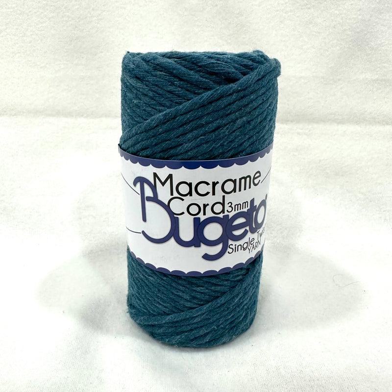 Bugeto - Macrame Cord 3mm - MC3023 (Twisted)