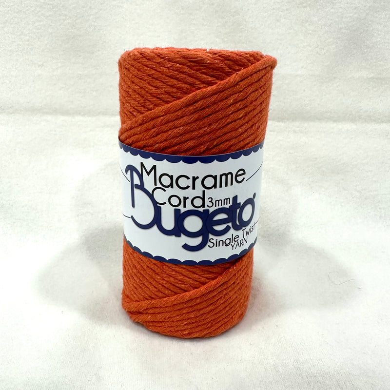 Bugeto - Macrame Cord 3mm - MC3025 (Twisted)