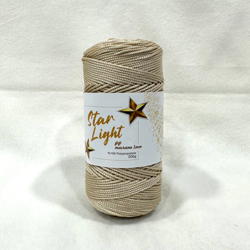 Star Light PP Macrame - 3mm - SLP3001