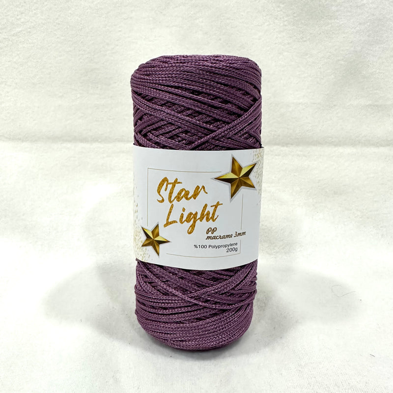 Star Light PP Macrame - 3mm - SLP3009