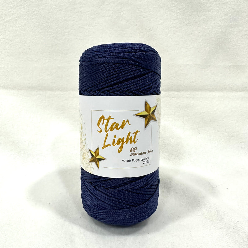 Star Light PP Macrame - 3mm - SLP3033