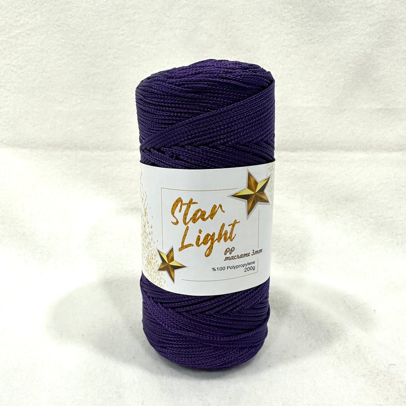 Star Light PP Macrame - 3mm - SLP3036