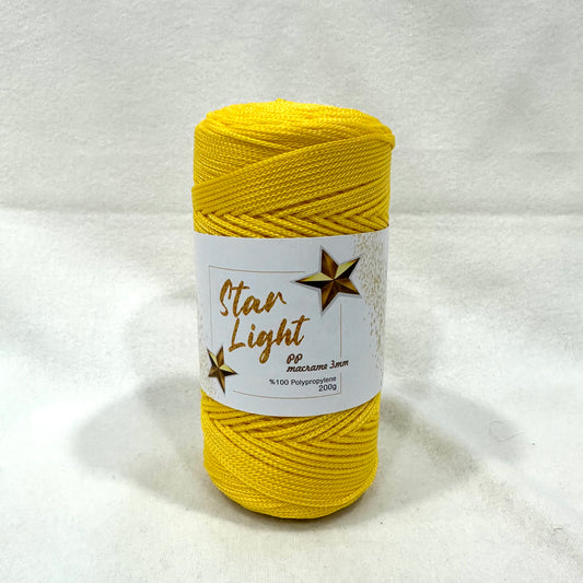 Star Light PP Macrame - 3mm - SLP3040