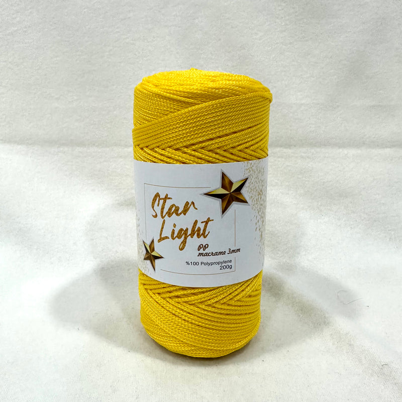 Star Light PP Macrame - 3mm - SLP3040