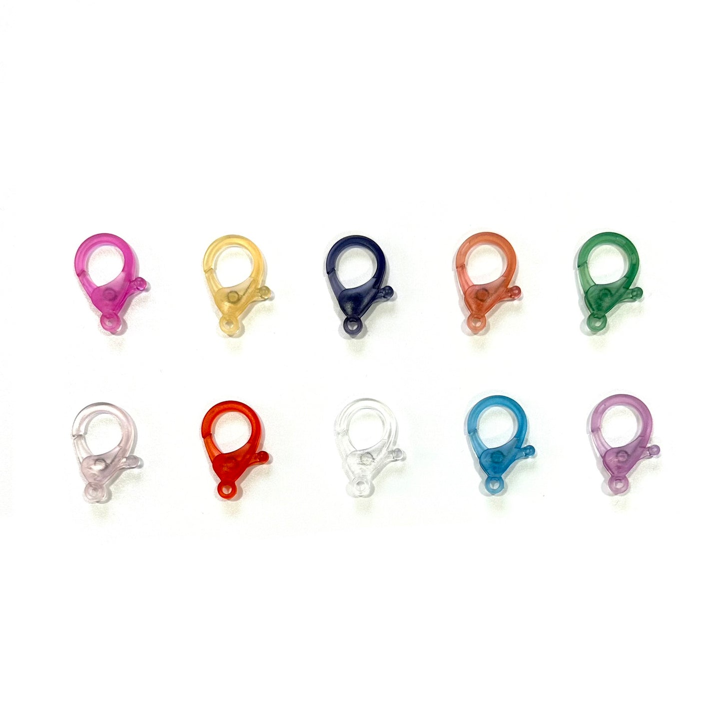 Coloring lobster clasps - transparent