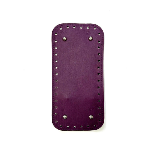 Leather base for handbags - Rectangle - 24.5 x 12.5cm, P3