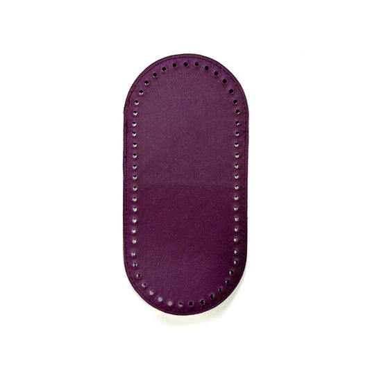 Leather base for handbags - Oval - 24.5 x 12.5cm, P3