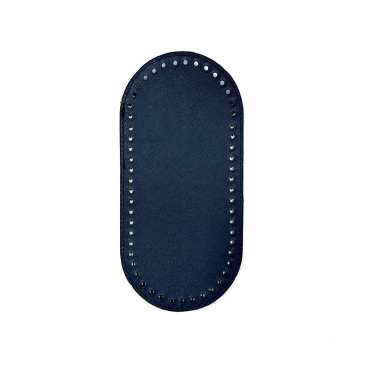 Leather base for handbags - Oval - 24.5 x 12.5cm, P2