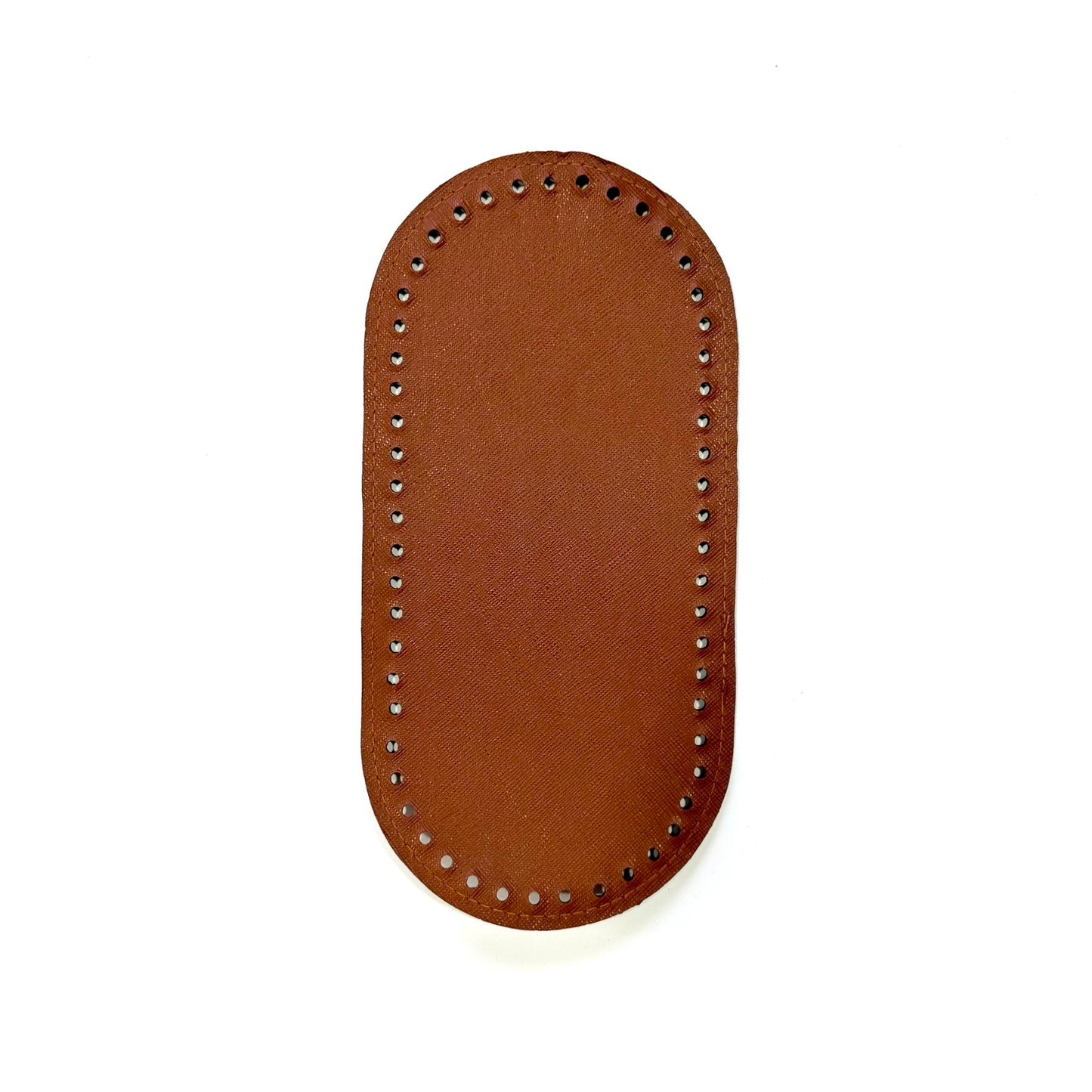 Leather base for handbags - Oval - 24.5 x 12.5cm, P4