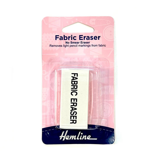 Hemline fabric eraser - no smear eraser