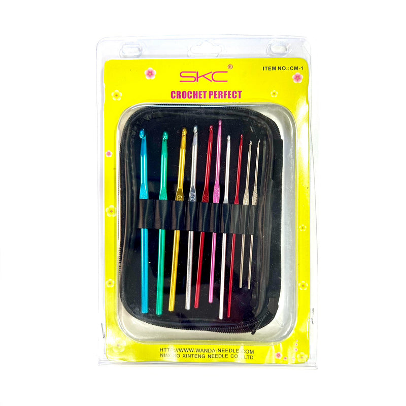 SKC Crochet set of metal hooks (24 hooks)