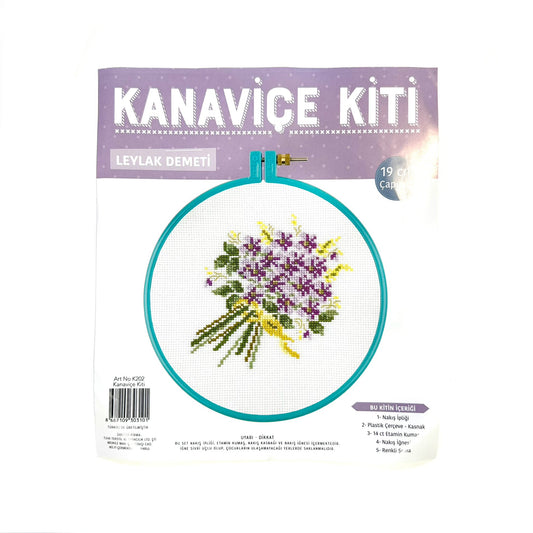 Embroidery set kit - 19cm