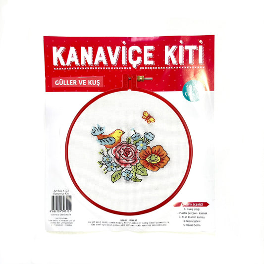 Embroidery set kit - 19cm