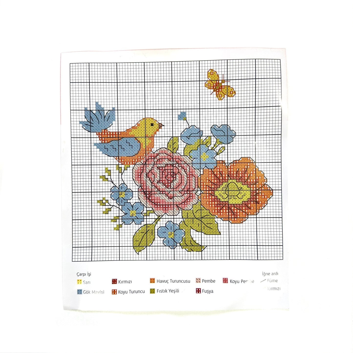 Embroidery set kit - 19cm