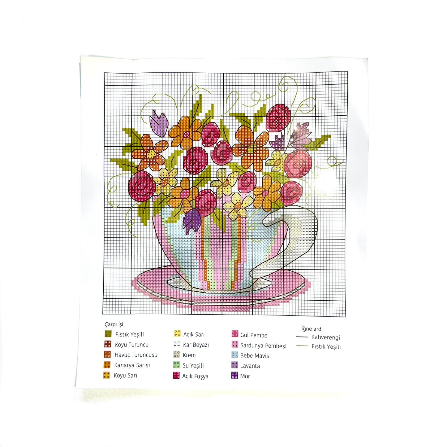 Embroidery set kit - 19cm