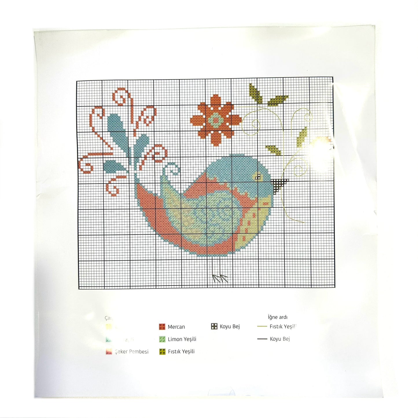 Embroidery set kit - 24cm