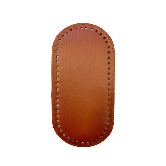 Leather base for handbags - Oval - 24.5 x 12.5cm, P5